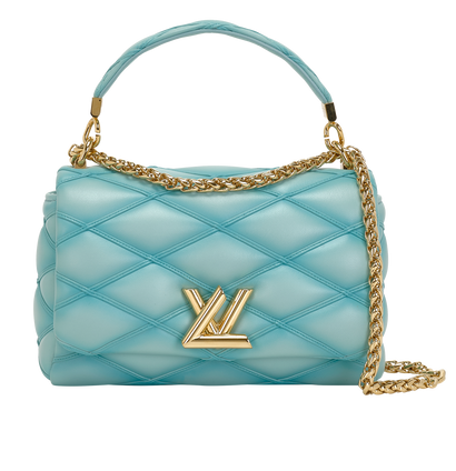 GO-14 MM, &pound;2,750, Handbags, Blue, Leather, Front view